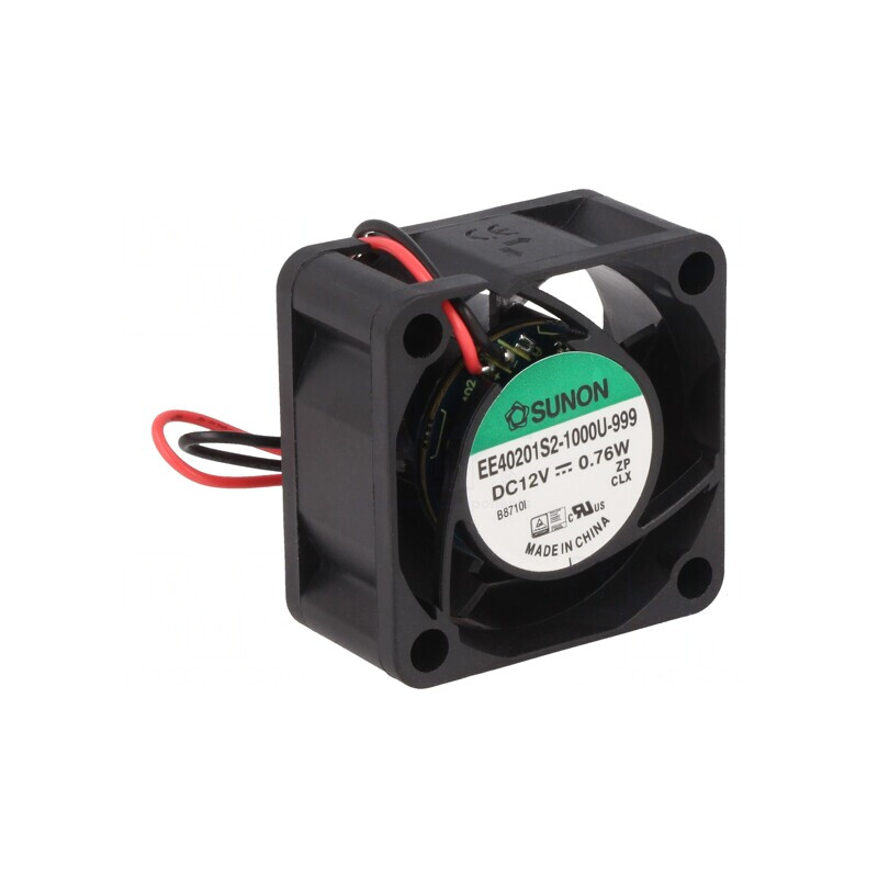 Ventilator DC 12V 40x40x20mm 13,01m3/h 21dBA | Electronic-mag.ro | Componente Electronice
