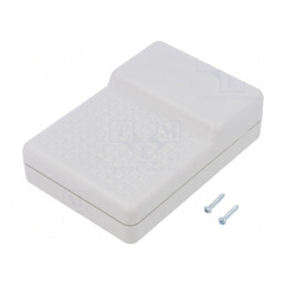 Carcasă Desktop ABS Gri 71.6mm x 97.9mm x 30mm | Electronic-mag.ro | Componente Electronice