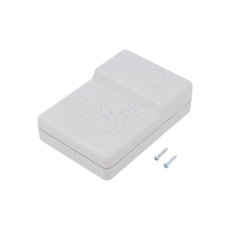 Carcasă Desktop ABS Gri 71.6mm x 97.9mm x 30mm | Electronic-mag.ro | Componente Electronice