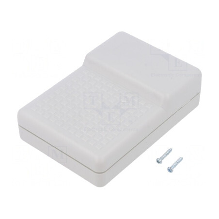 Carcasă Desktop ABS Gri 71.6mm x 97.9mm x 30mm | Electronic-mag.ro | Componente Electronice