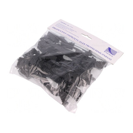 Clips Curea Neagră 100mm 25buc 30mm | Electronic-mag.ro | Componente Electronice