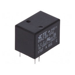 Releu electromagnetic 24VDC 1A PCB | Electronic-mag.ro | Componente Electronice