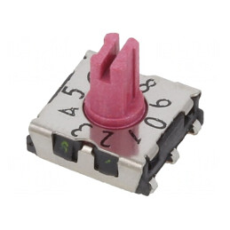 Întrerupător Codificare DEC/BCD Poz 10 SMD 80mΩ | Electronic-mag.ro | Componente Electronice