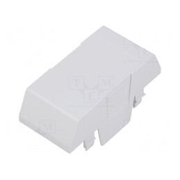 Capac carcasă ABS gri 35mm UL94HB EH 35 | Electronic-mag.ro | Componente Electronice