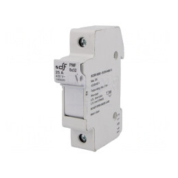 Clemă siguranţe 8x31mm DIN 25A 400V