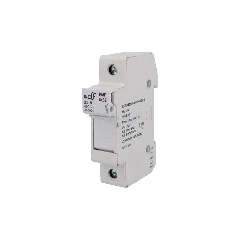 Clemă siguranţe 8x31mm DIN 25A 400V | Electronic-mag.ro | Componente Electronice