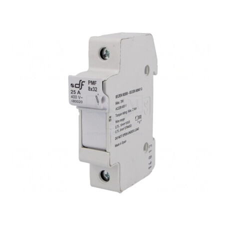 Clemă siguranţe 8x31mm DIN 25A 400V | Electronic-mag.ro | Componente Electronice