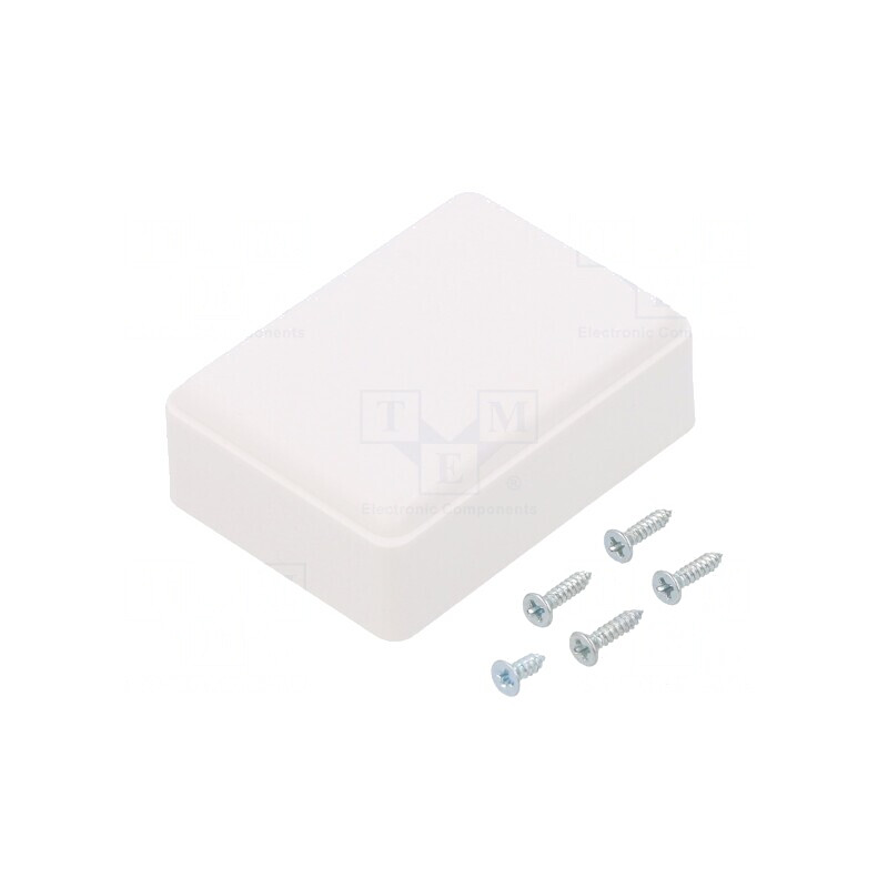 Carcasă Universală ABS Albă 37x51x21mm | Electronic-mag.ro | Componente Electronice