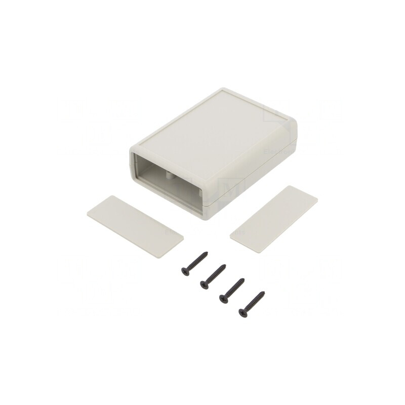 Carcasă ABS Gri Deschis 66.5x92x28 mm | Electronic-mag.ro | Componente Electronice