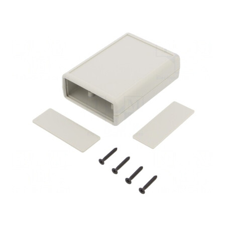 Carcasă ABS Gri Deschis 66.5x92x28 mm | Electronic-mag.ro | Componente Electronice