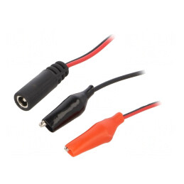 Adaptor cu Cleme Crocodil Izolate 5,5/2,5 | Electronic-mag.ro | Componente Electronice