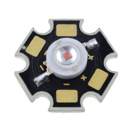 LED Putere Galbenă 1W 30-40lm 120° | Electronic-mag.ro | Componente Electronice