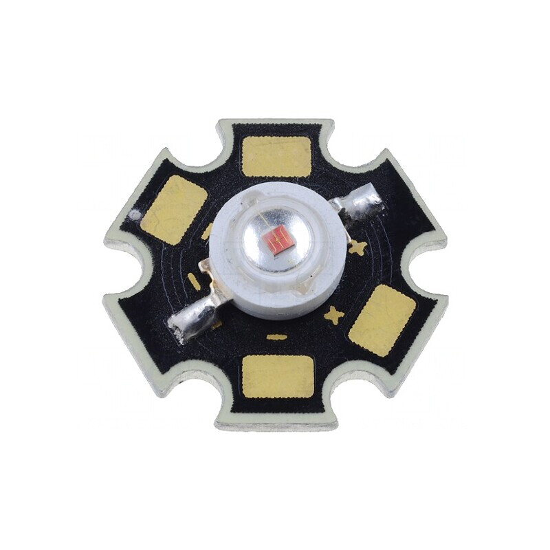 LED Putere Galbenă 1W 30-40lm 120° | Electronic-mag.ro | Componente Electronice