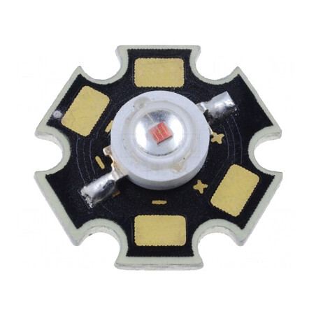 LED Putere Galbenă 1W 30-40lm 120° | Electronic-mag.ro | Componente Electronice