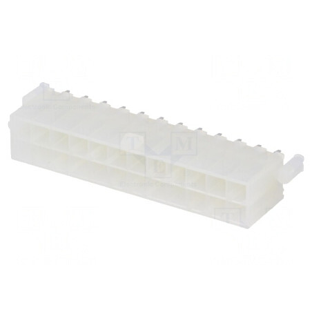 Soclu Cablu-Placă Mini-Fit Jr 4,2mm 24 PIN 9A Drept | Electronic-mag.ro | Componente Electronice