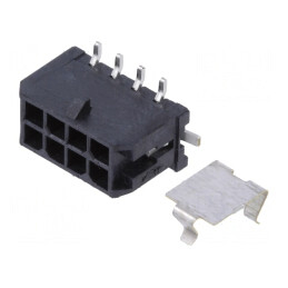 Soclu cablu-placă Micro-Fit 3.0 8 pini SMT
