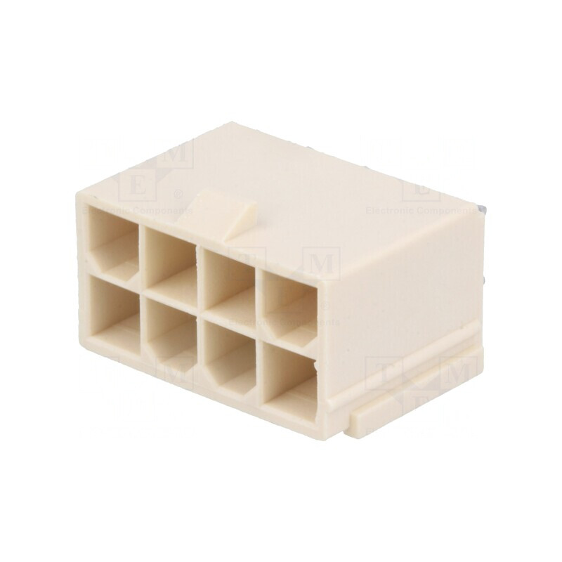 Soclu cablu-placă Mini-Fit Jr 4,2mm 8 pini 13A drept | Electronic-mag.ro | Componente Electronice Soclu cablu-placă Mini-Fit Jr 4,2mm 8 pini 13A drept | Electronic-mag.ro | Componente Electronice