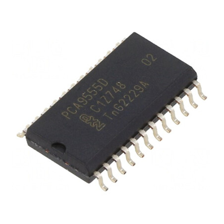 Interfață Extensie I/O 2,3-5,5VDC I2C SMBus SMD SO24 Tub | Electronic-mag.ro | Componente Electronice