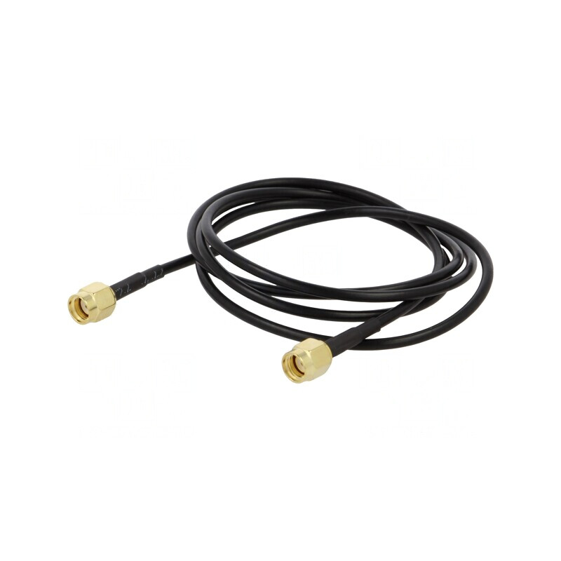 Cablu RP-SMA Tată 1m Negru 50Ω | Electronic-mag.ro | Componente Electronice Cablu RP-SMA Tată 1m Negru 50Ω | Electronic-mag.ro | Componente Electronice