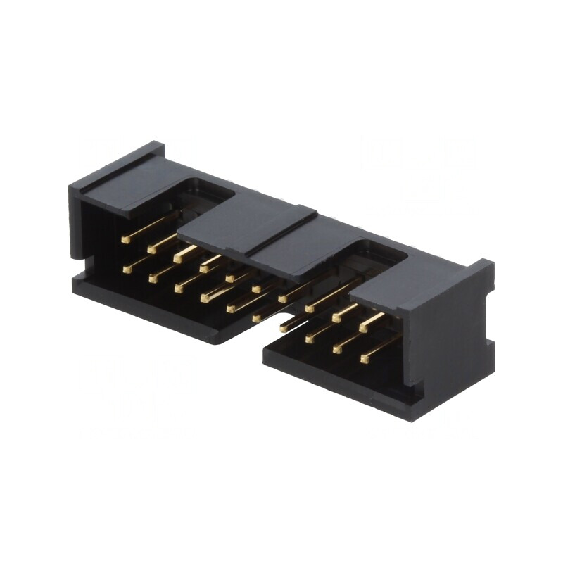 Soclu IDC Tată 20PIN 2x10 THT Aurit 2,54mm | Electronic-mag.ro | Componente Electronice