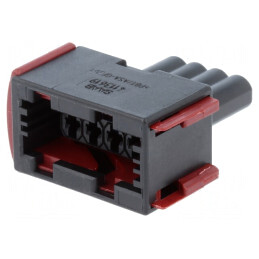 Conector Automotive JPT Mamă 4-Pin Negru | Electronic-mag.ro | Componente Electronice