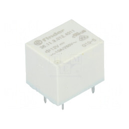 Releu Electromagnetic SPDT 12VDC 15A 10A/250VAC PCB | Electronic-mag.ro | Componente Electronice