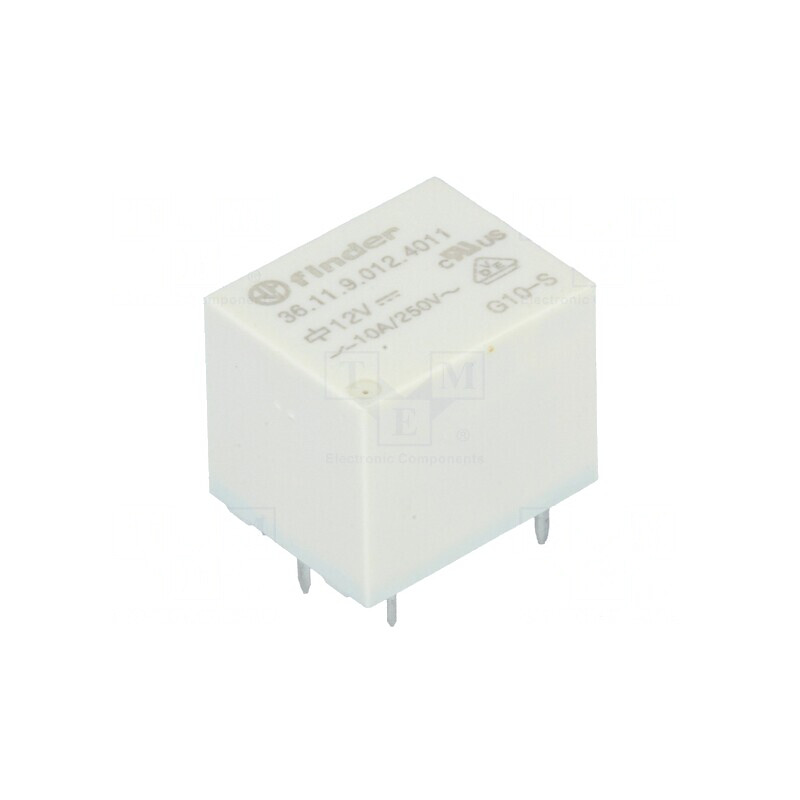 Releu Electromagnetic SPDT 12VDC 15A 10A/250VAC PCB | Electronic-mag.ro | Componente Electronice