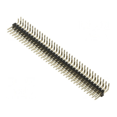 Conector Pini THT 2,54mm Aurit pentru PCB 72 Pin | Electronic-mag.ro | Componente Electronice