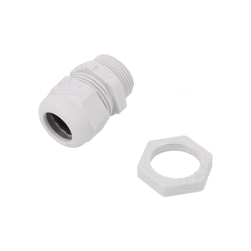 Garnitură de etanșare IP68 poliamidă gri M25 1,5 | Electronic-mag.ro | Componente Electronice Garnitură de etanșare IP68 poliamidă gri M25 1,5 | Electronic-mag.ro | Componente Electronice