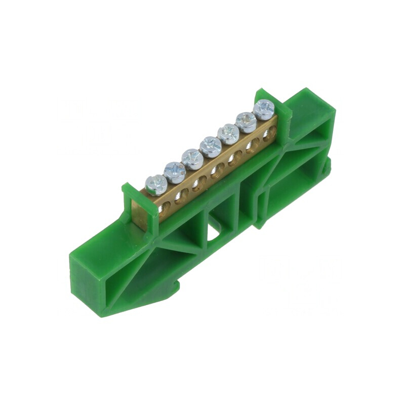 Conector regletă de conexiuni 7 borne verde | Electronic-mag.ro | Componente Electronice