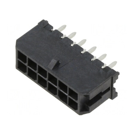 Soclu cablu-placă Micro-Fit 3.0 12 pini | Electronic-mag.ro | Componente Electronice