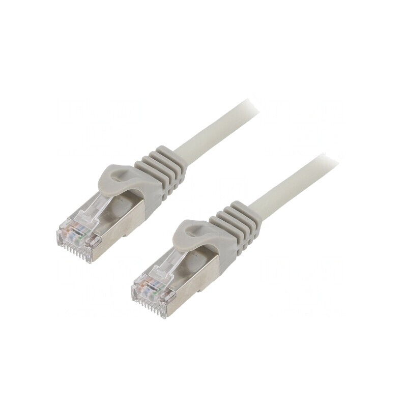 Patch cord F/UTP Cat6 LSZH Gri 3m | Electronic-mag.ro | Componente Electronice