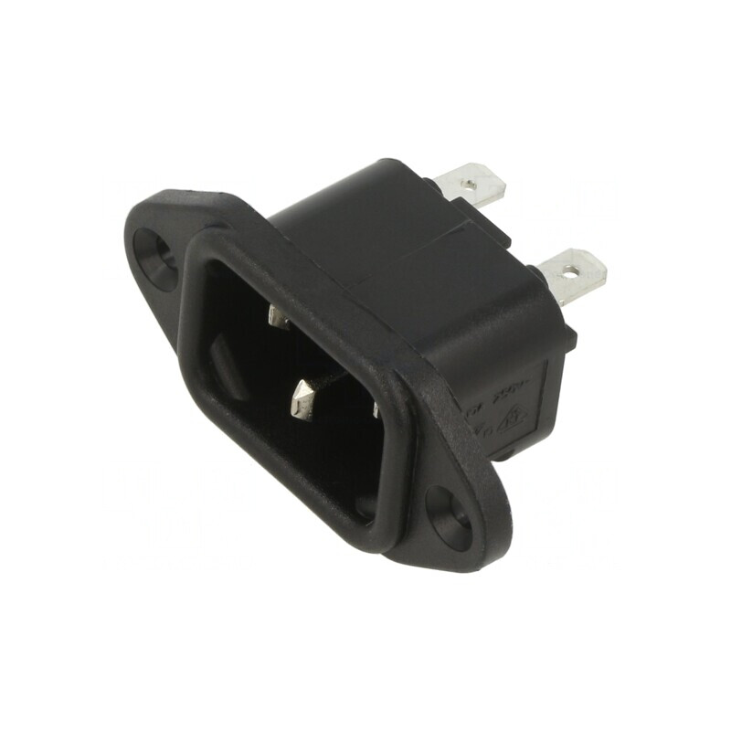 Conector Alimentare AC Soclu Tată 10A 250V IEC 60320 | Electronic-mag.ro | Componente Electronice Conector Alimentare AC Soclu Tată 10A 250V IEC 60320 | Electronic-mag.ro | Componente Electronice