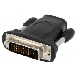 Adaptor DVI-D la HDMI Negru | Electronic-mag.ro | Componente Electronice