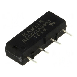 Releu senzor reed SPST-NO 24VDC 500mA 200VDC 10W | Electronic-mag.ro | Componente Electronice