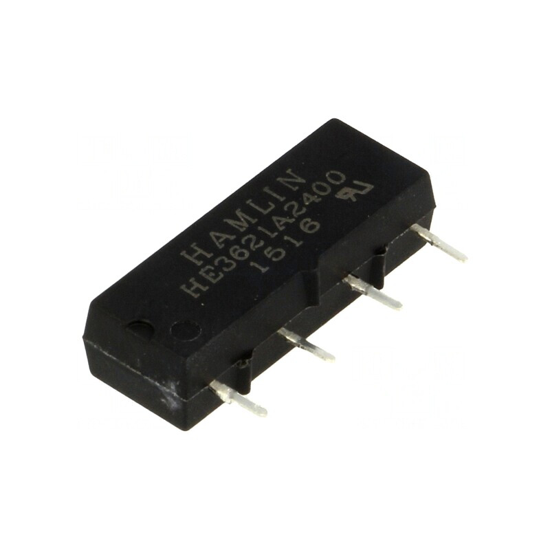 Releu senzor reed SPST-NO 24VDC 500mA 200VDC 10W | Electronic-mag.ro | Componente Electronice