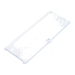 Panou Frontal cu Balamale Modulbox One Transparent 6M | Electronic-mag.ro | Componente Electronice