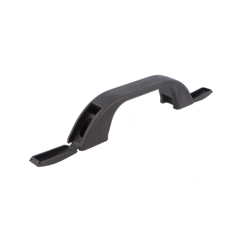 Manetă polipropilenă neagră 140mm | Electronic-mag.ro | Componente Electronice