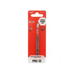 Capăt de șurubelniță Phillips PH3 90mm | Electronic-mag.ro | Componente Electronice