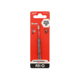 Capăt de şurubelniţă Pozidriv PZ1 90mm | Electronic-mag.ro | Componente Electronice