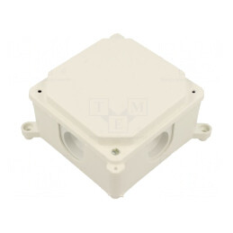 Cutie de Conexiuni Montaj perete 103x103x60mm | Electronic-mag.ro | Componente Electronice