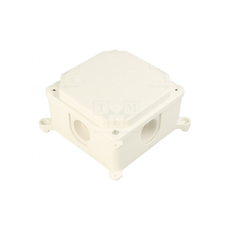 Cutie de Conexiuni Montaj Perete 103x103x60mm | Electronic-mag.ro | Componente Electronice