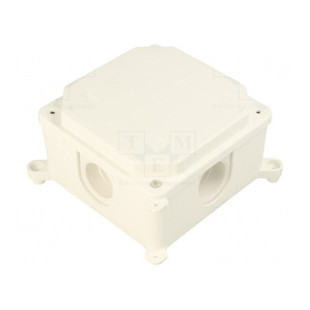 Cutie de Conexiuni Montaj Perete 103x103x60mm | Electronic-mag.ro | Componente Electronice