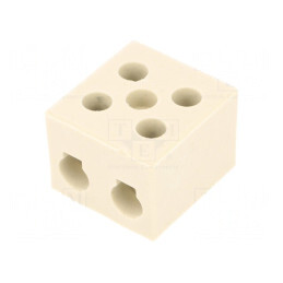Regletă de Conexiuni cu Șurub 16mm2 450V 2 Piste | Electronic-mag.ro | Componente Electronice