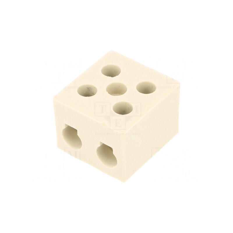 Regletă de Conexiuni cu Șurub 16mm2 450V 2 Piste | Electronic-mag.ro | Componente Electronice