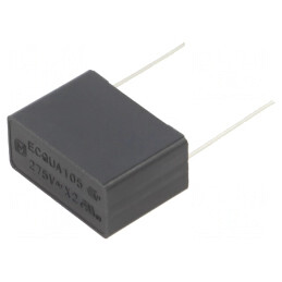 Condensator Polipropilenă 1uF 26x19x12mm THT ±20% | Electronic-mag.ro | Componente Electronice