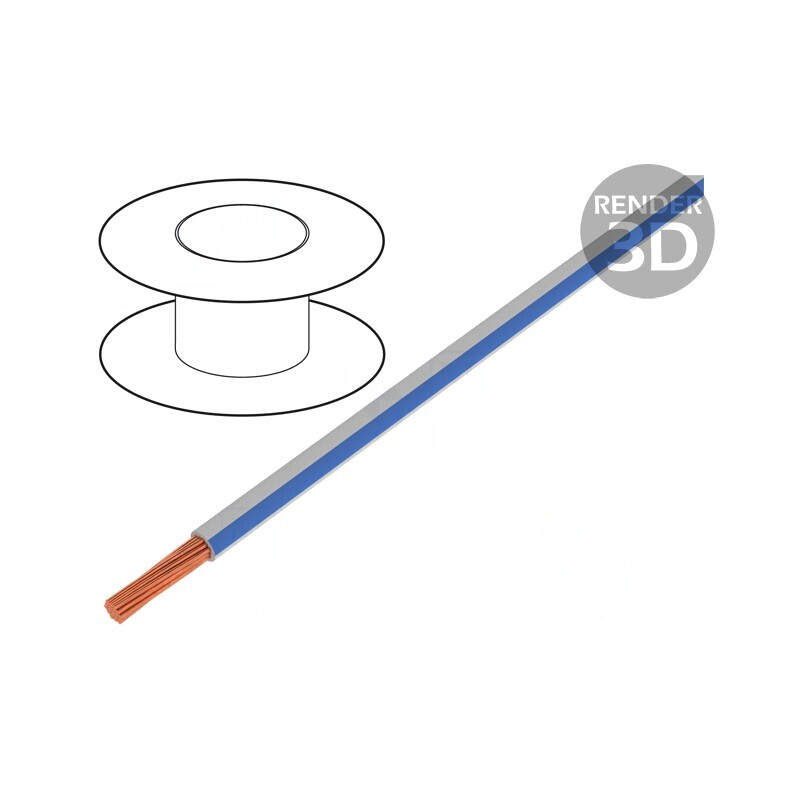 Cablu electric litat 2,5mm2 PVC alb-albastru | Electronic-mag.ro | Componente Electronice Cablu electric litat 2,5mm2 PVC alb-albastru | Electronic-mag.ro | Componente Electronice