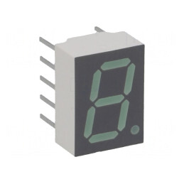 Afişaj LED 7 Segmente 10mm Verde | Electronic-mag.ro | Componente Electronice