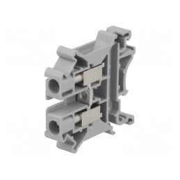 Conector Îmbinare Șine Gri 0,2-6mm² 2 Borne | Electronic-mag.ro | Componente Electronice