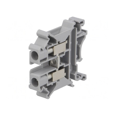 Conector Îmbinare Șine Gri 0,2-6mm² 2 Borne | Electronic-mag.ro | Componente Electronice